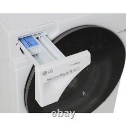 Machine à laver LG FH4G1BCS2 Blanche 1400 tr/min Autonome Intelligente