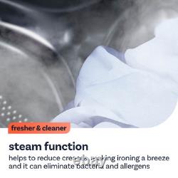 Machine à laver LG TurboWash 13 kg AI Direct Drive, TurboWash 39' et SteamT