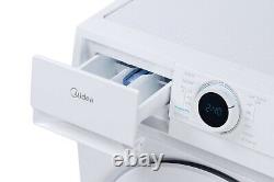 Machine à laver Midea MF100W70 blanc 7kg pose libre 1200 tr/min Cadran lunaire