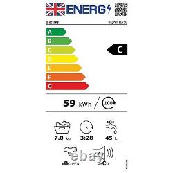 Machine à laver à chargement par le haut ElectriQ 7kg 1200tr/min blanc eiQWMTL75C