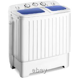 Machine à laver à double bac compacte Mini lave-linge 5 kg Laveuse + 3 kg Sécheuse