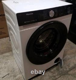 Machine à laver à vapeur blanche Hisense 8 kg de capacité, 1400 tours/minute