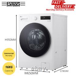 Machine à laver commerciale 16 kg LG F0Z8016TWC grand tambour haute résistance