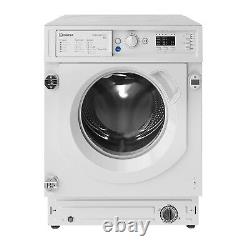 Machine à laver intégrée Indesit Push&Go 8 kg 1400 tr/min Blanc BIWMIL81485UK