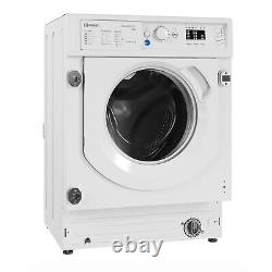 Machine à laver intégrée Indesit Push&Go 8 kg 1400 tr/min Blanc BIWMIL81485UK