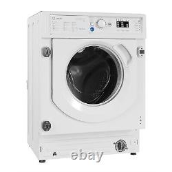 Machine à laver intégrée Indesit Push&Go 9kg 1400tr/min Blanc BIWMIL91485UK