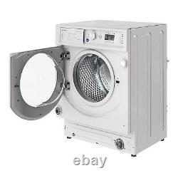 Machine à laver intégrée Indesit Push&Go 9kg 1400tr/min Blanc BIWMIL91485UK