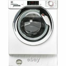 Machine à laver intégrée blanche Hoover modèle HBWS49D1ACE