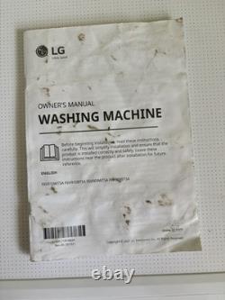 Machine à laver intelligente LG ThinQ 9 kg AI DD classe A 1400 tours vapeur TurboWash WiFi