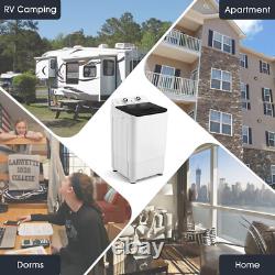 Machine à laver portable 4.5KG/8.5KG Mini lave-linge compact essoreuse pour dortoir