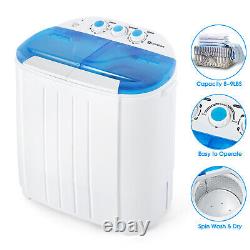 Machine à laver portable Mini 5 kg Twin Tub Dorm Compact Sèche-linge Lave-linge