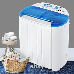 Machine à laver portable Mini 5 kg Twin Tub Dorm Compact Sèche-linge Lave-linge