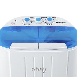 Machine à laver portable Mini 5 kg Twin Tub Dorm Compact Sèche-linge Lave-linge