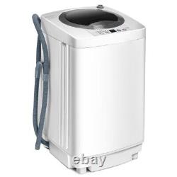 Machine à laver portable compacte 2-en-1 avec capacité de lavage/essorage automatique complet de 3,5 kg.