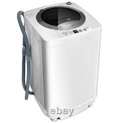 Machine à laver portable compacte 2 en 1 avec laveuse/essoreuse automatique à chargement de 3,5 kg.