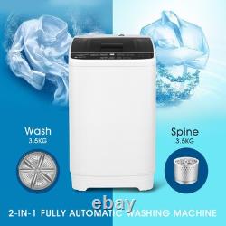 Machine à laver portable entièrement automatique Mini lave-linge/essoreuse pour linge 3,5 kg