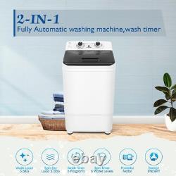 Machine à laver portable entièrement automatique Mini lave-linge/essoreuse pour linge 3,5 kg