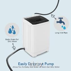 Machine à laver portable entièrement automatique Mini lave-linge/essoreuse pour linge 3,5 kg