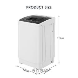 Machine à laver portable entièrement automatique Mini lave-linge/essoreuse pour linge 3,5 kg