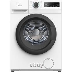Midea MF110W80BA10/W-UK Machine à laver blanche 8 kg 1400 tr/min classe A