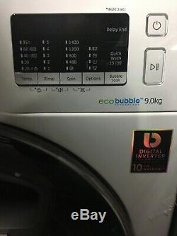 Nouveau Samsung Addwash Ww90k5410uw 9 KG 1400 Spin Washing Machine 1400 RPM A +++