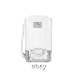 OneConcept SG002 Machine à laver portable haute efficacité 2,8 kg blanche