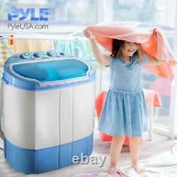 Pyle Pucwm22 2 En 1 Portable Compact Mini Top Load Washing Machine & Spin Dryer