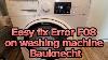 Réparation Facile Erreur F08 Machine à Laver Bauknecht Whirlpool Waschmaschine