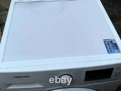 Samsung Blanc 8kg Ecobubble Machine À Laver Ww80j5555mw Wh, Très Bon État