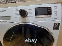 Samsung Ecobubble Machine À Laver 9kg, Blanc, Avec Désodorisation + Warranty