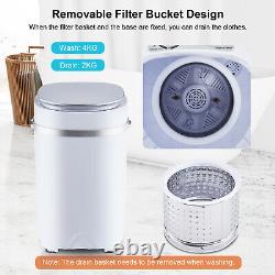 Sèche-linge portable 4kg 240W Machine de séchage de vêtements Énergétiquement efficace