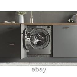 Série 4 de Haier 9kg 1600 tr/min Machine à laver intégrée Graphit HWQ90B416FWBR-UK