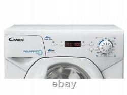 Tout Nouveau Candy Aqua1042d 70cm Compact Washing Machine 4kg Charge, Led Display
